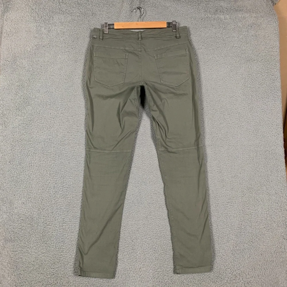 Lululemon ABC Pant Men's 31 x 31 Grey Sage Garment Dyed Washed Slim Fit 5 Pocket